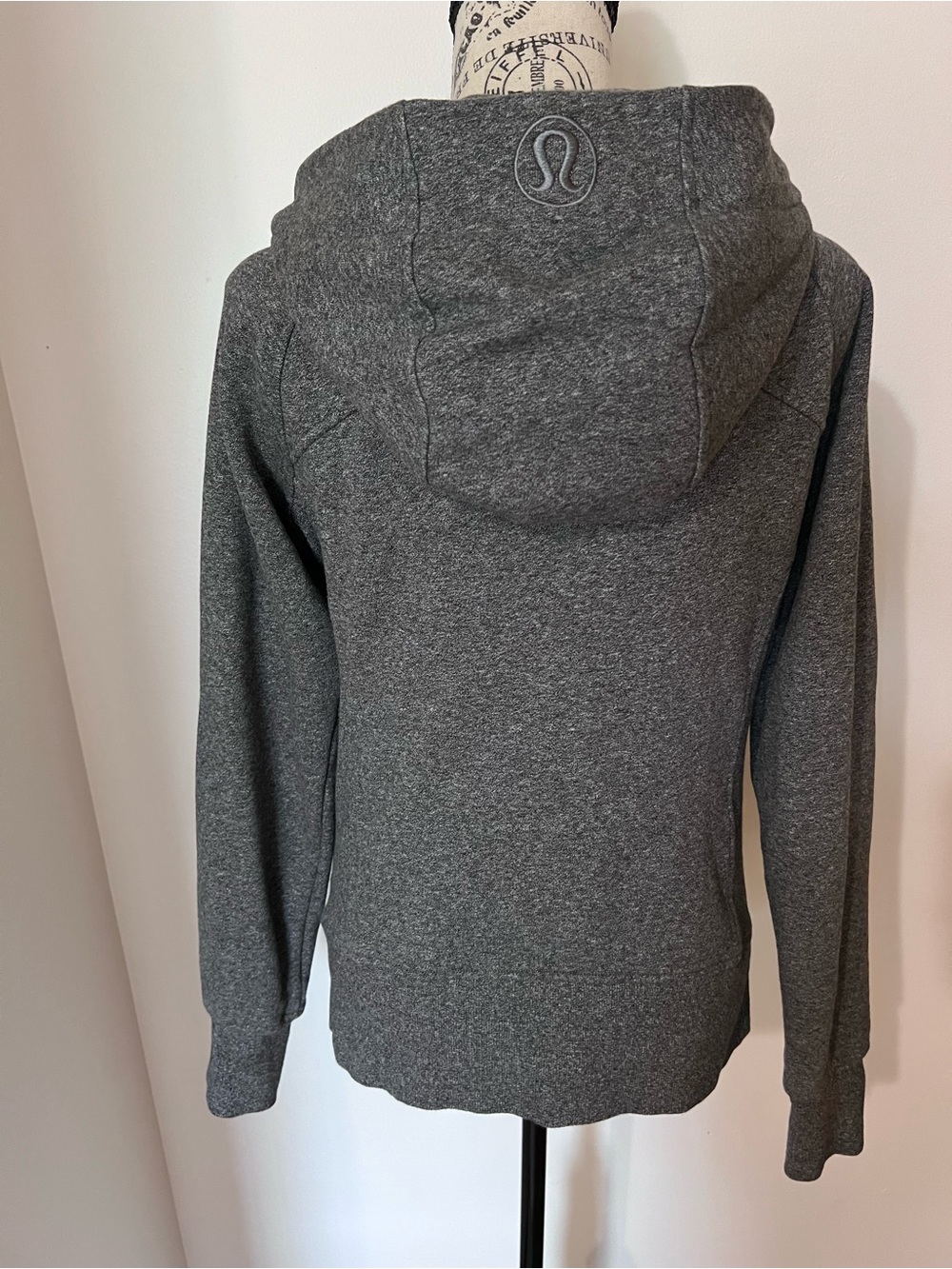 Lululemon Scuba Full Zip Hoodie Jacket Heathered Grey Size 8 - Picture 5 of 11